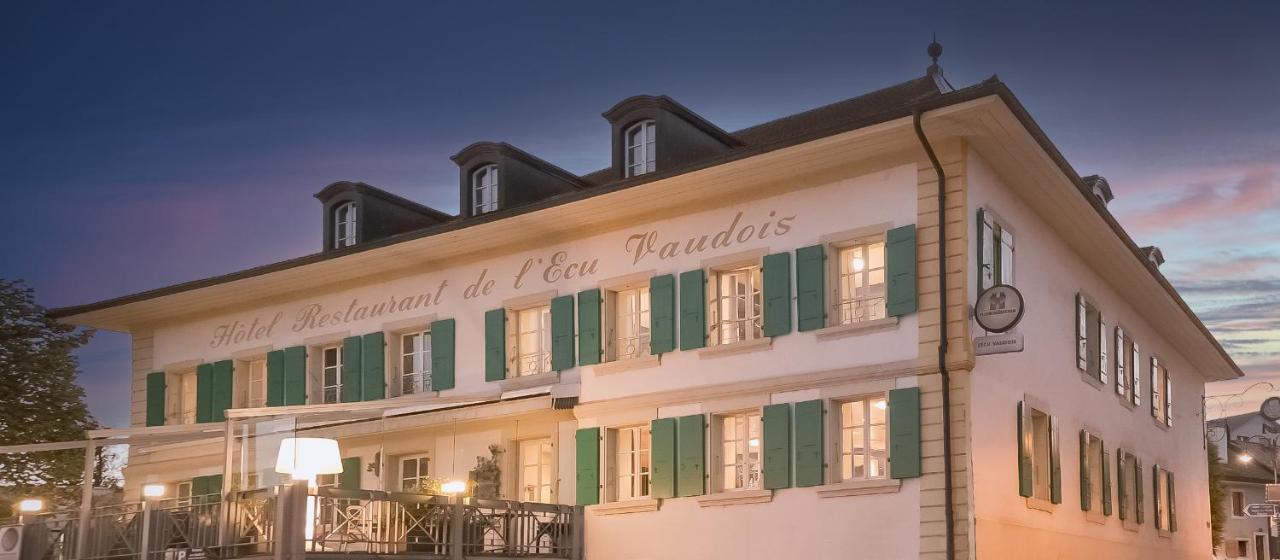 Boutique Hotel De L'Ecu Vaudois Begnins Exterior foto